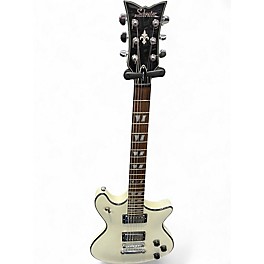 Used Schecter Guitar Research Diamond Series PT Alpine White Solid Body Electric Guitar