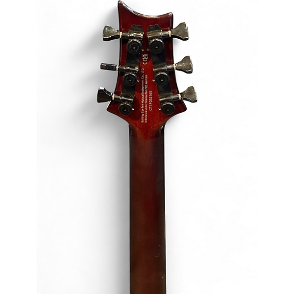 Used PRS SE 24-08 LEFT HANDED Sunburst Electric Guitar