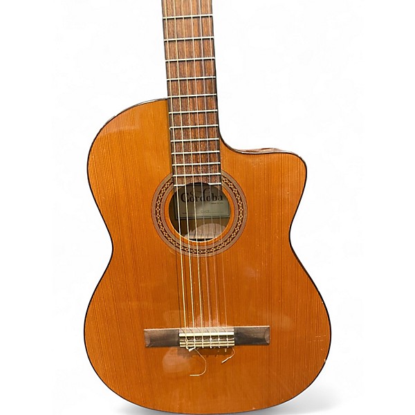 Used Cordoba C5CE Natural Classical Acoustic Electric Guitar
