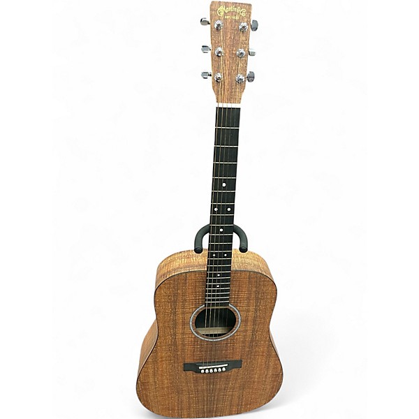 Used Martin DX1E-01, HPL Koa Natural Acoustic Electric Guitar