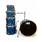Used 2007 DW 6 Piece Collector's Series BLUE SPARKLE Drum Kit thumbnail