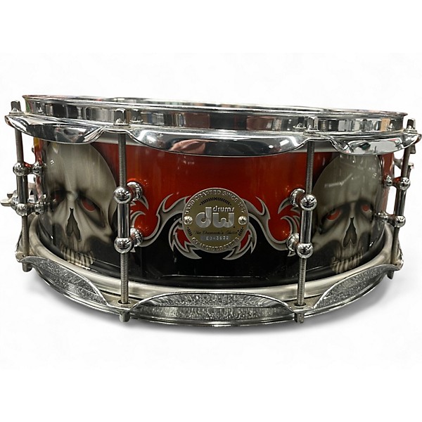 Used 2007 DW 6 Piece Collector's Series BLUE SPARKLE Drum Kit