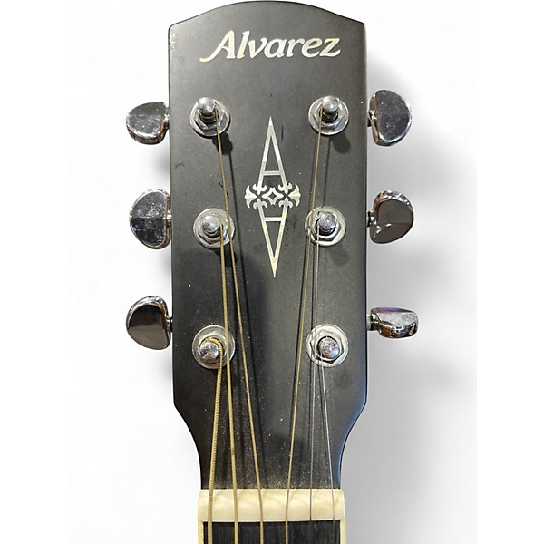 Used Alvarez AFH600CE Natural Acoustic Electric Guitar