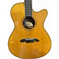 Used Alvarez AFH600CE Natural Acoustic Electric Guitar