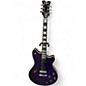 Used EVH SA-126 Trans Purple Hollow Body Electric Guitar thumbnail
