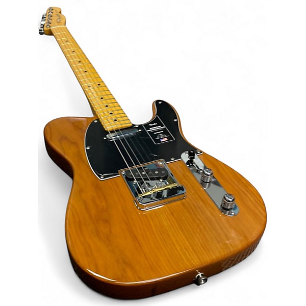 Used Fender American Professional II Telecaster ROASTED PINE NATURAL Solid Body Electric Guitar