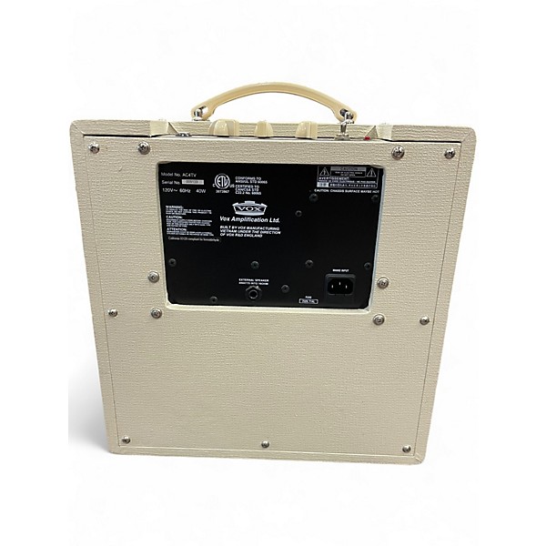 Used VOX AC4TV 4W 1x10 Tube Guitar Combo Amp