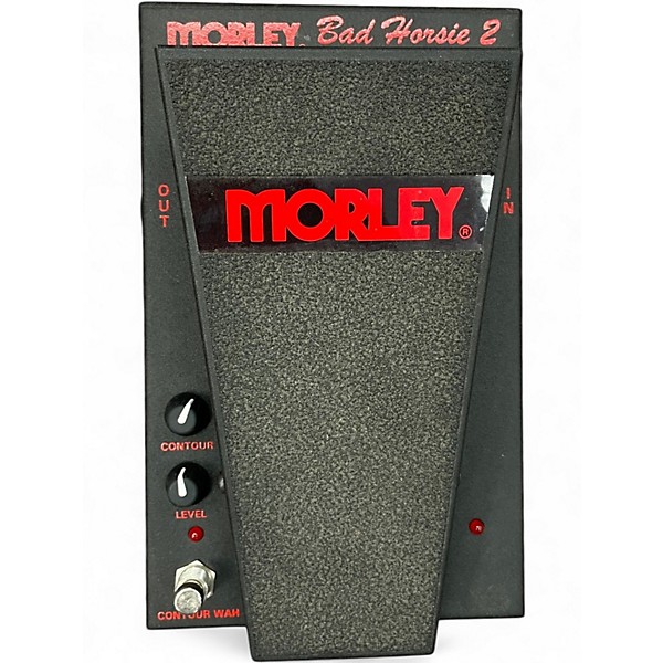Used Morley Steve Vai Bad Horsie 2 Contour Wah Effect Pedal