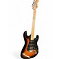 Used Squier Stratocaster HSS 2 Tone Sunburst Solid Body Electric Guitar