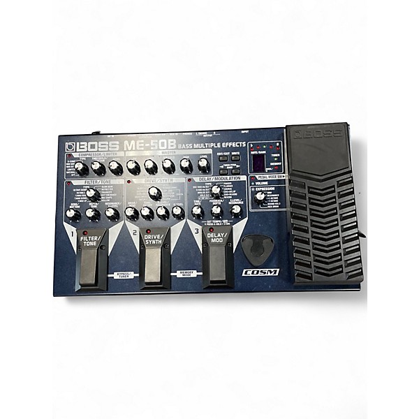 Used BOSS ME50B Bass Multi Bass Effect Pedal