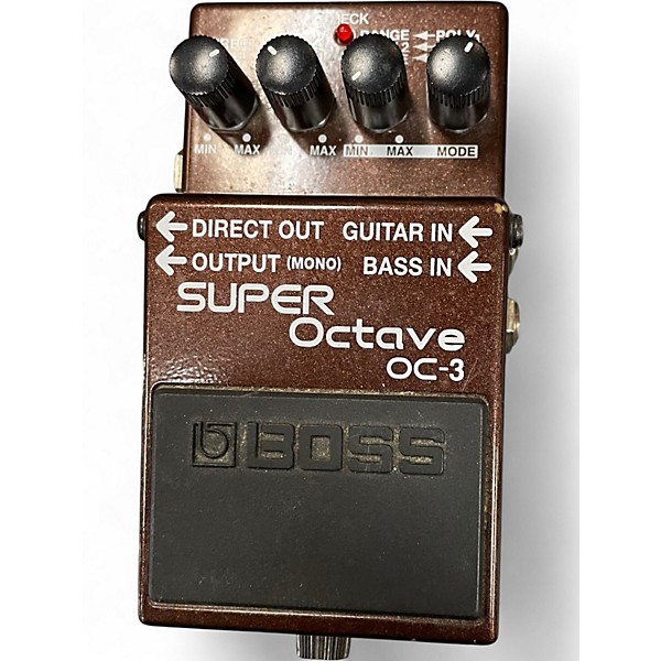 Used BOSS OC3 Super Octave Effect Pedal