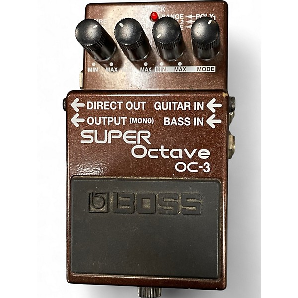 Used BOSS OC3 Super Octave Effect Pedal