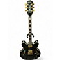Used Epiphone Emily Wolf Signature Sheraton  Matte Black Hollow Body Electric Guitar thumbnail