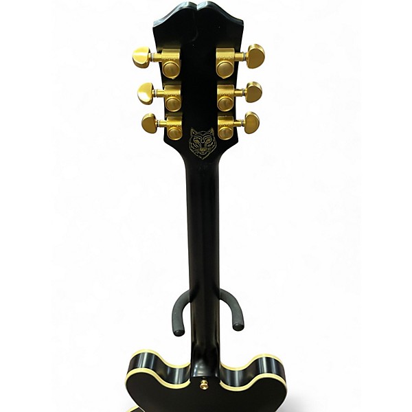 Used Epiphone Emily Wolf Signature Sheraton  Matte Black Hollow Body Electric Guitar