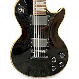 Used Epiphone LIMITED EDITION MIDNIGHT LES PAUL CUSTOM Ebony Solid Body Electric Guitar