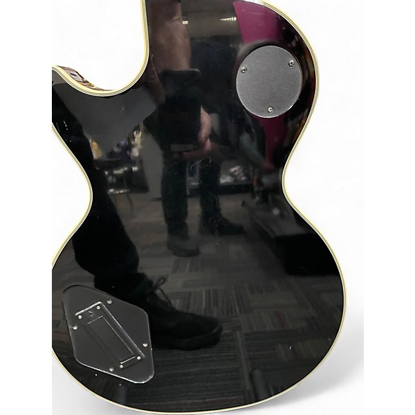 Used Epiphone LIMITED EDITION MIDNIGHT LES PAUL CUSTOM Ebony Solid Body Electric Guitar