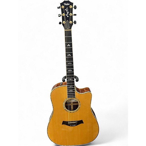 Used Taylor 910CE Natural Acoustic Electric Guitar