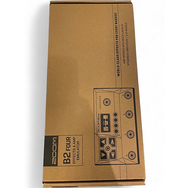 Used Zoom B2 Four Effect Processor