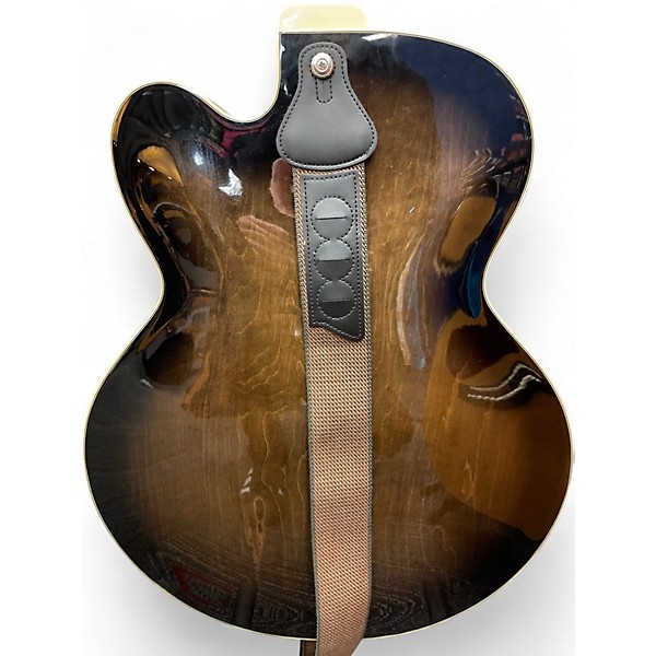 Used Ibanez AFB200 Trans Black Electric Bass Guitar