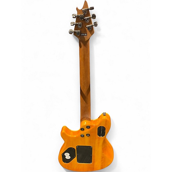Used EVH Wolfgang Standard Quilted Maple Amber Solid Body Electric Guitar