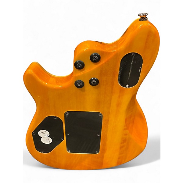 Used EVH Wolfgang Standard Quilted Maple Amber Solid Body Electric Guitar