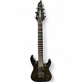 Used Jackson JS22-7 Dinky 7 String Black Solid Body Electric Guitar
