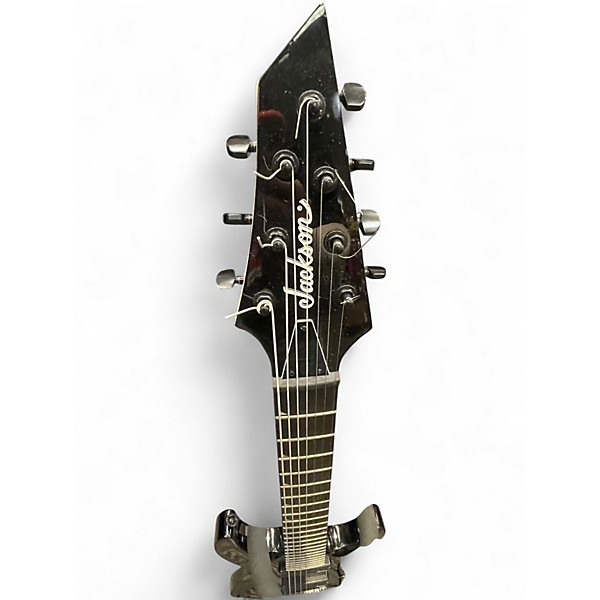 Used Jackson JS22-7 Dinky 7 String Black Solid Body Electric Guitar