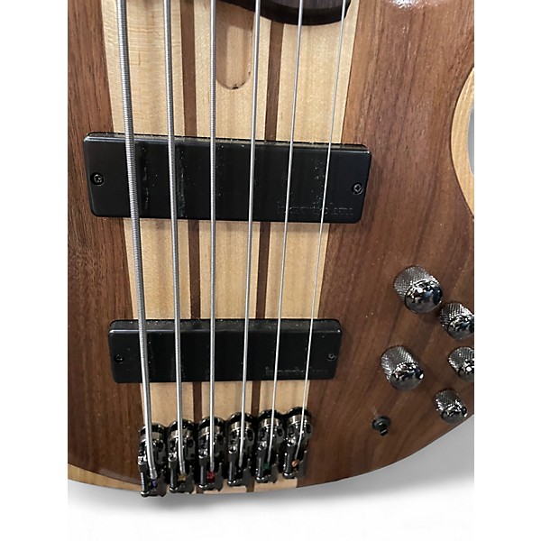 Used Ibanez BTB746 Natural Electric Bass Guitar