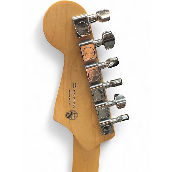 Used Fender Player Stratocaster HSS Polar White Solid Body Electric Guitar