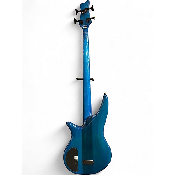Used Jackson X Series Spectra Bass SBXQ IV Amber Blue Burst Electric Bass Guitar