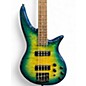Used Jackson X Series Spectra Bass SBXQ IV Amber Blue Burst Electric Bass Guitar