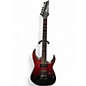 Used Ibanez RG421EX Red to Black Fade Solid Body Electric Guitar thumbnail