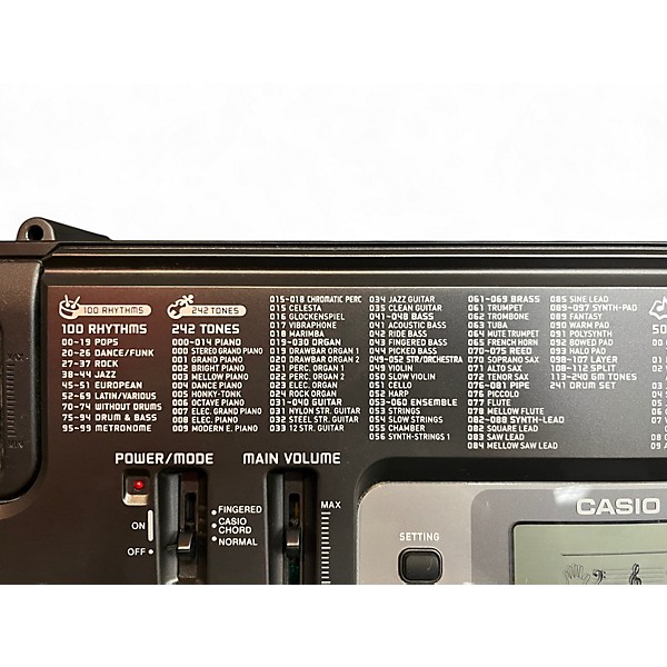 Used Casio CTK710 Keyboard Workstation