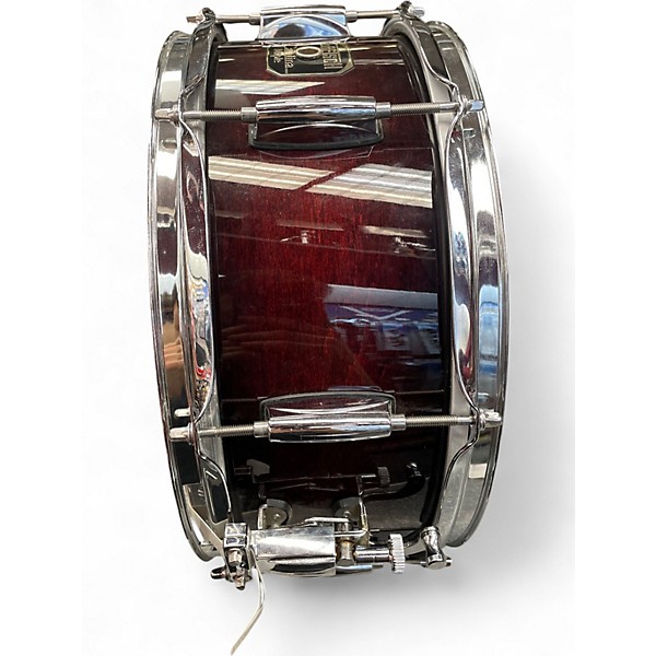 Used Gretsch Drums 14X5.5 Catalina Maple Snare Red Drum