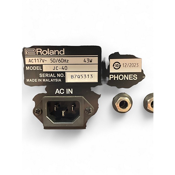 Used Roland JC-40 Guitar Cabinet