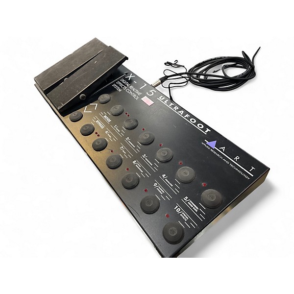 Used Art X-15 Ultrafoot MIDI Foot Controller