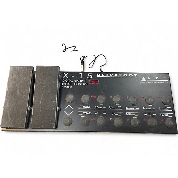 Used Art X-15 Ultrafoot MIDI Foot Controller