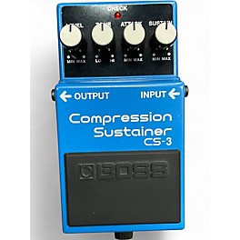 Used BOSS CS3 Compressor Sustainer Effect Pedal