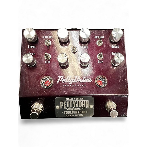 Used Pettyjohn Electronics pettydrive iron & chime Effect Pedal