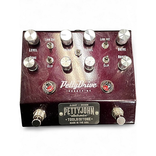 Used Pettyjohn Electronics pettydrive iron & chime Effect Pedal