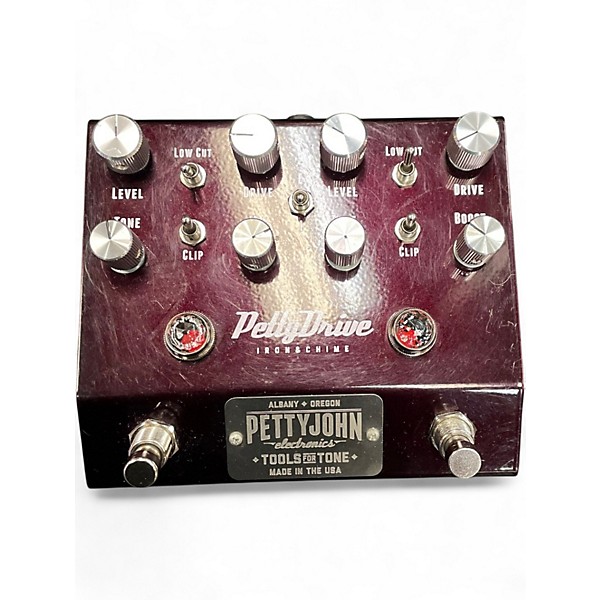 Used Pettyjohn Electronics pettydrive iron & chime Effect Pedal