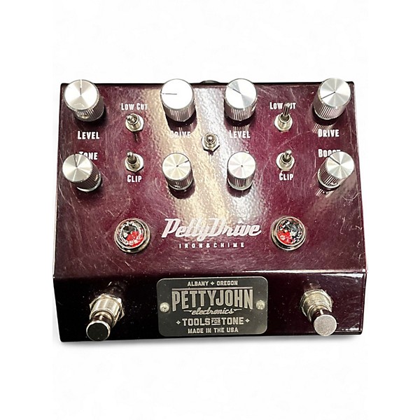 Used Pettyjohn Electronics pettydrive iron & chime Effect Pedal