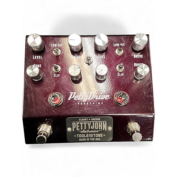 Used Pettyjohn Electronics pettydrive iron & chime Effect Pedal