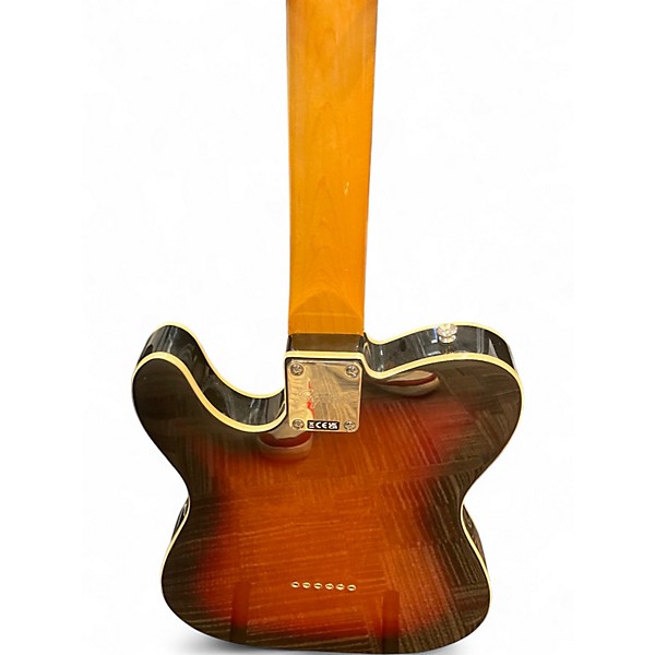 Used Squier Classic Vibe Telecaster Custom 3 Color Sunburst Solid Body Electric Guitar