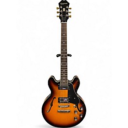 Used Epiphone ES-339 2 Color Sunburst Hollow Body Electric Guitar