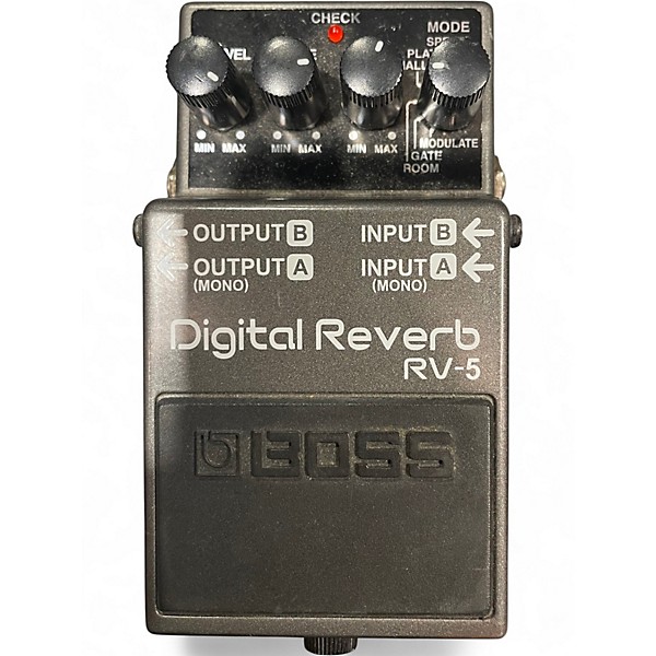 Used BOSS RV5 Digital Reverb Effect Pedal