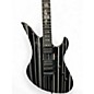 Used Schecter Guitar Research Synyster Gates Signature Custom S black pin stripes Solid Body Electric Guitar