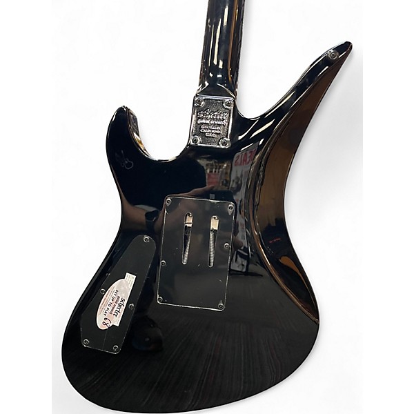 Used Schecter Guitar Research Synyster Gates Signature Custom S black pin stripes Solid Body Electric Guitar