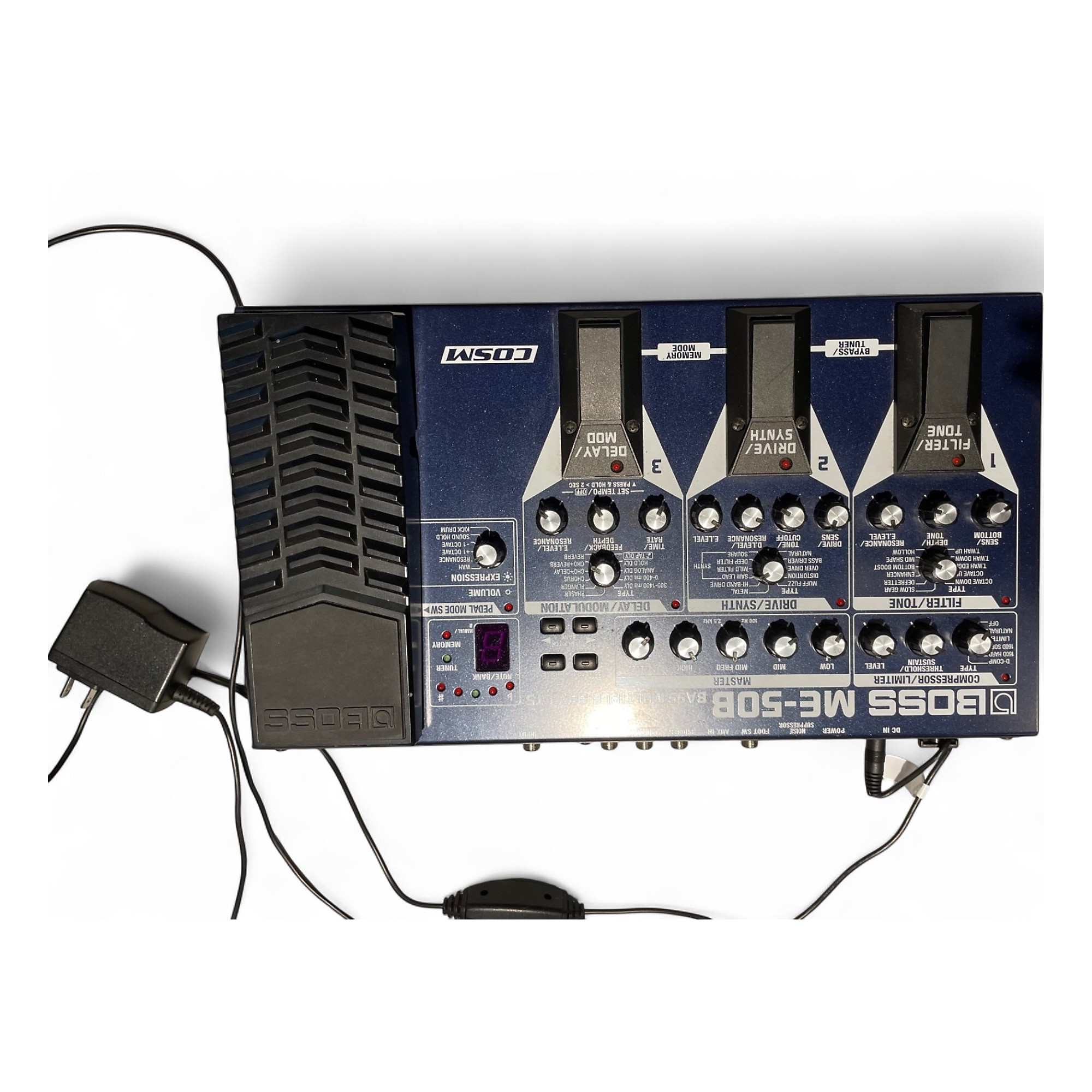 Used BOSS ME50B Bass Multi Bass Effect Pedal | Guitar Center