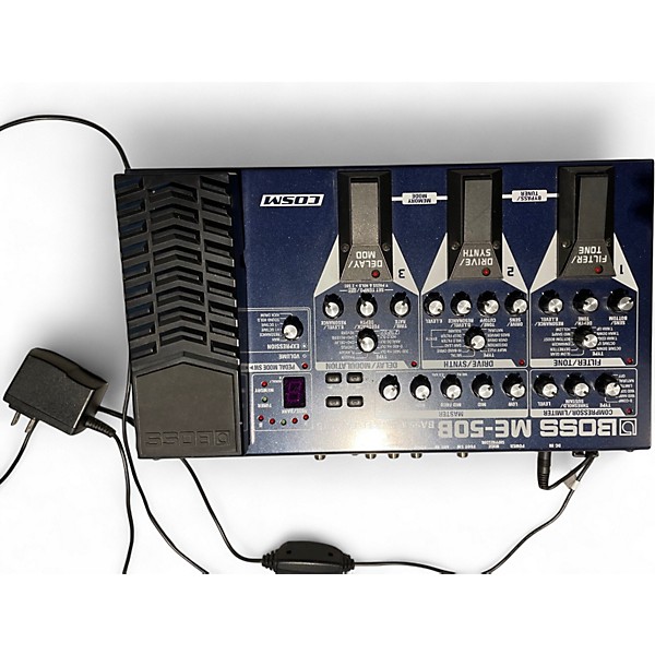 Used BOSS ME50B Bass Multi Bass Effect Pedal